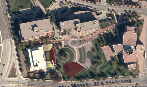 University of Cincinnati Procter Hall Aerial